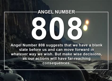 Angel Number 808 and its Meaning